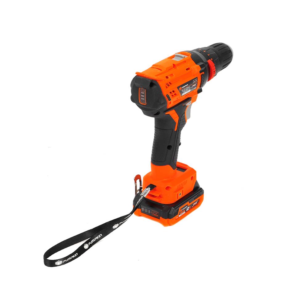 สว่านกระแทกไร้สาย (พร้อมแบตเตอรี่) PUMPKIN XT-10IDB 50273 12 โวลต์