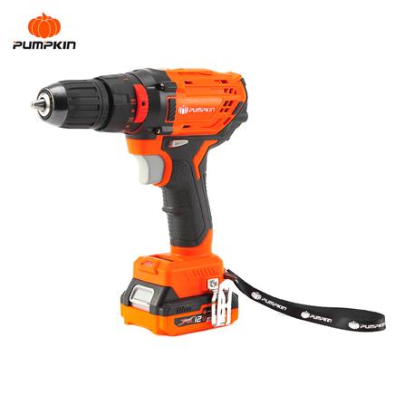 สว่านกระแทกไร้สาย (พร้อมแบตเตอรี่) PUMPKIN XT-10IDB 50273 12 โวลต์_0