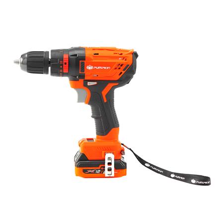 สว่านกระแทกไร้สาย (พร้อมแบตเตอรี่) PUMPKIN XT-10IDB 50273 12 โวลต์_1