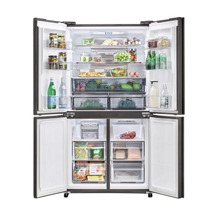 ตู้เย็น MULTI DOOR SHARP SJ-FX52GP-BR 18.5 คิว กระจกแดง อินเวอร์เตอร์_2