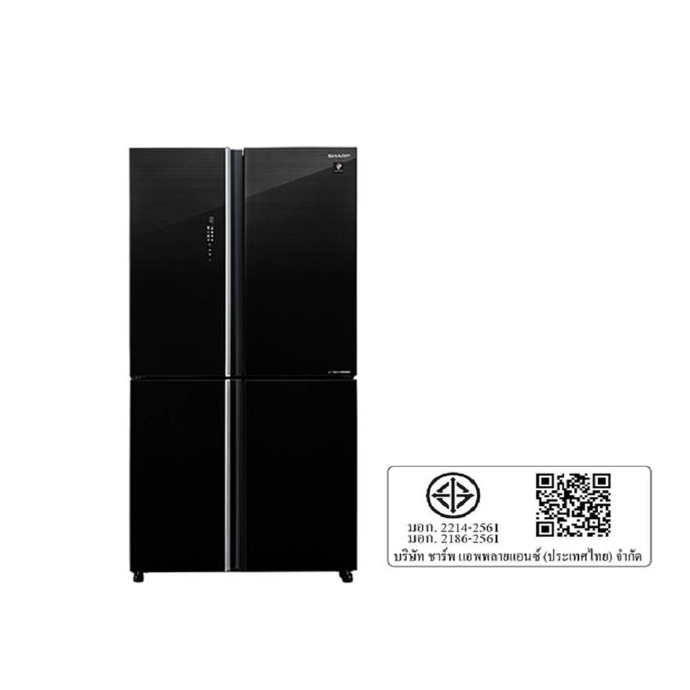 ตู้เย็น MULTI DOOR SHARP SJ-FX52GP-BK 18.5 คิว กระจกดำ อินเวอร์เตอร์
