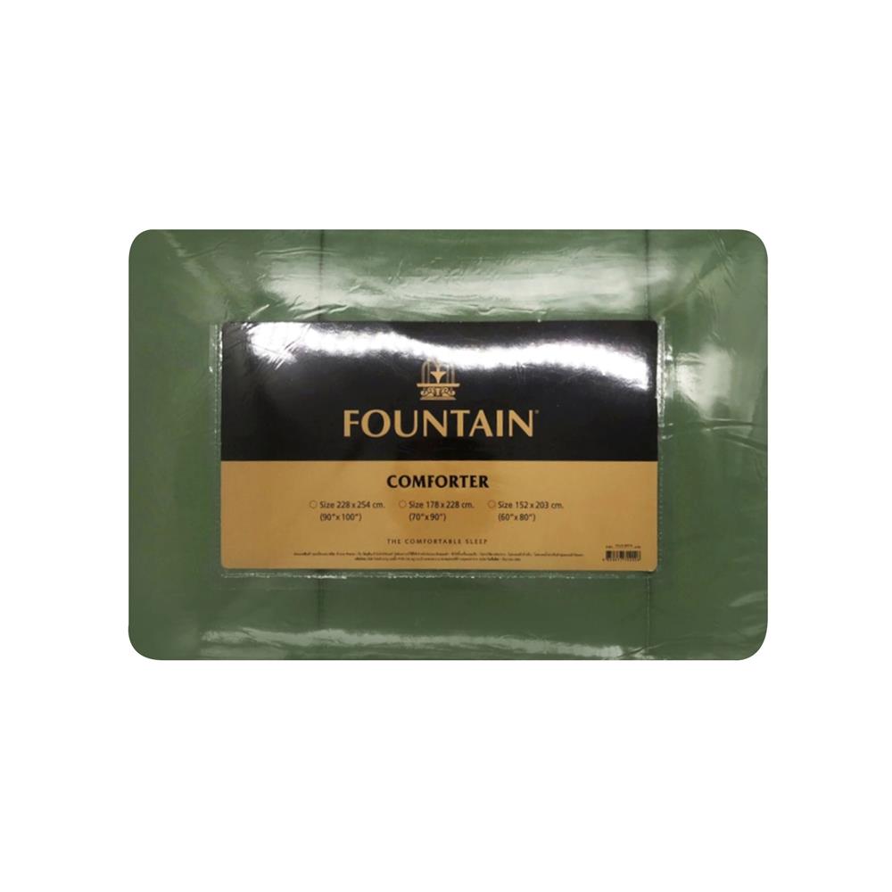 ผ้านวม FOUNTAIN 70202-FT 60X80 นิ้ว GREEN01