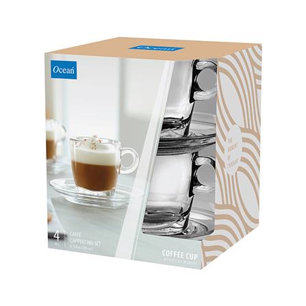 ชุดถ้วยกาแฟ 190ml OCEAN GLASS CAFFEE PREMIO แพ็ค 4 ชิ้น_3