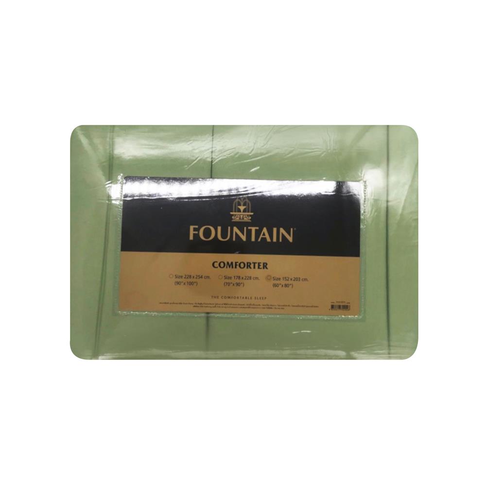 ผ้านวม 60X80 นิ้ว FOUNTAIN 70202-FT GREEN02