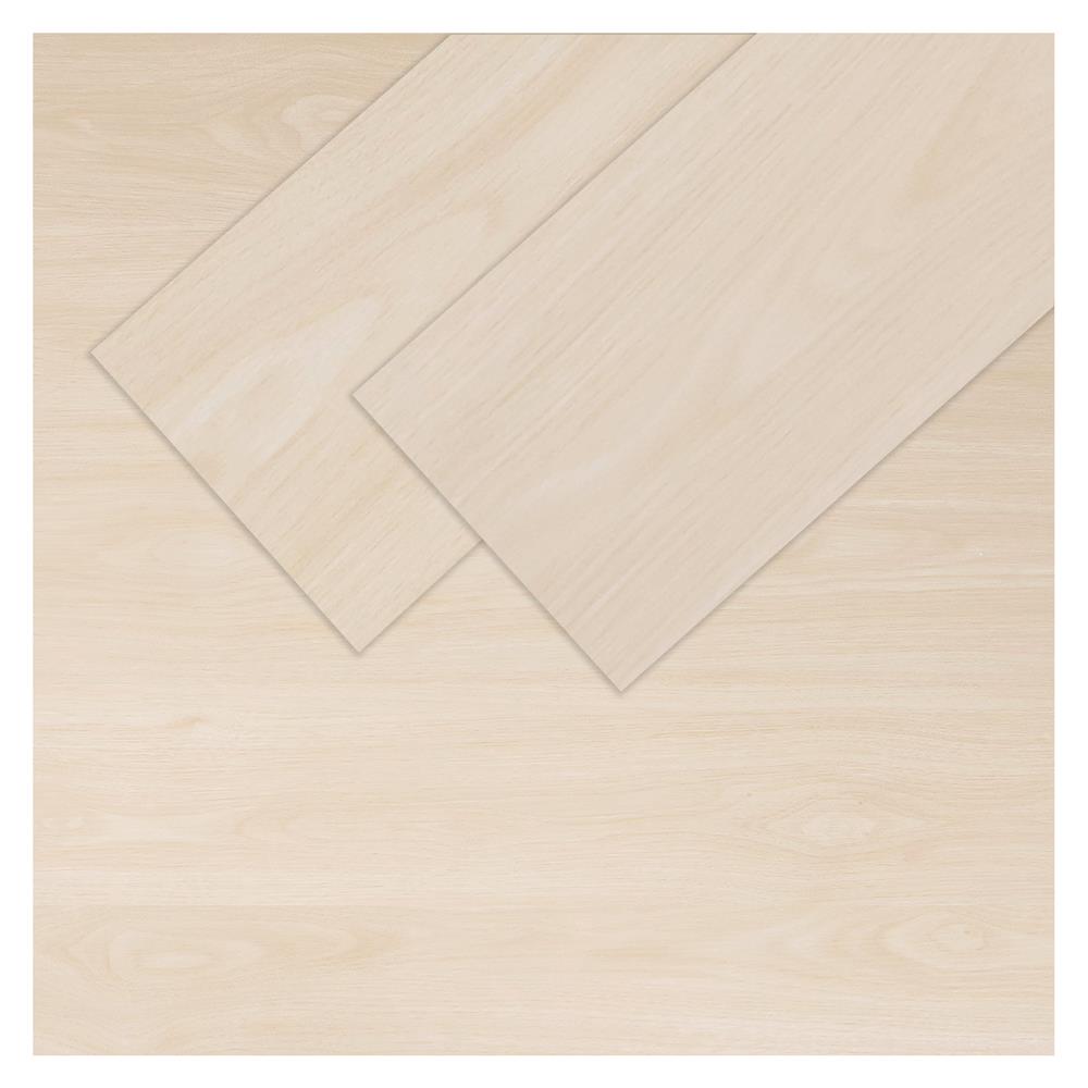 กระเบื้องยางหลังกาว 15.24x91.44 ซม. TARA โมจิ บราวน์