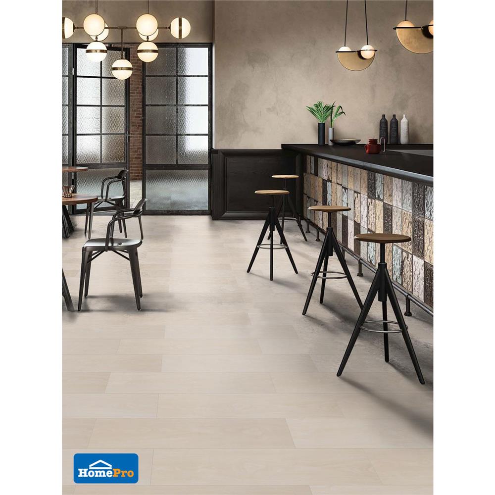 กระเบื้องยางหลังกาว 15.24x91.44 ซม. TARA โมจิ บราวน์