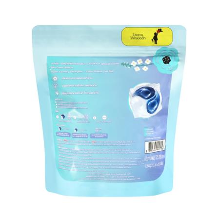 เจลบอลซักผ้าผสมน้ำยาปรับผ้านุ่ม สูตรเข้มข้นพิเศษ PORRIN 25 ชิ้น/ซอง FRESH BREEZE_1