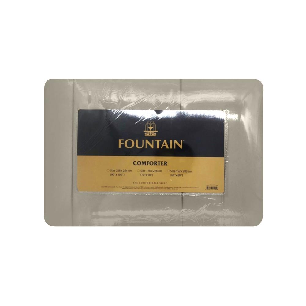 ผ้านวม 60X80 นิ้ว FOUNTAIN 70202-FT BROWN02
