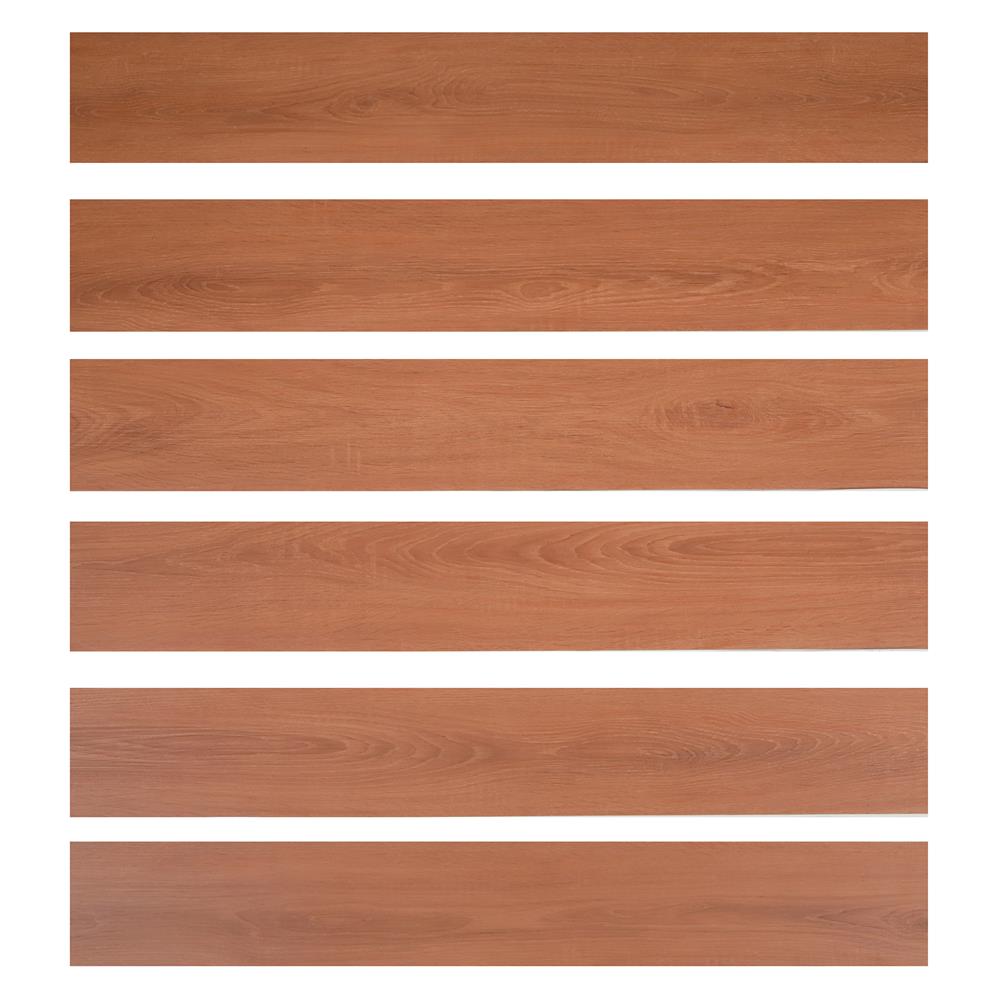 กระเบื้องยางหลังกาว 15.24x91.44 ซม. TARA วอลนัท