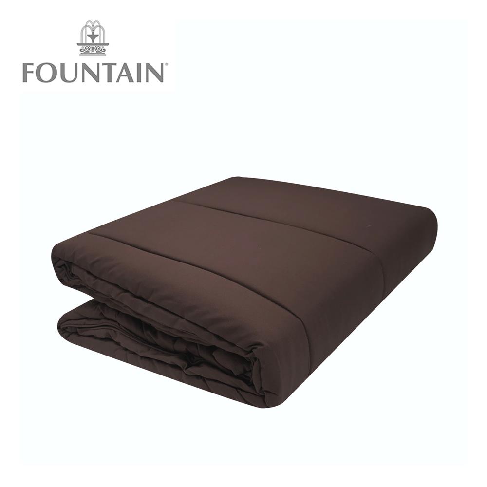 ผ้านวม FOUNTAIN 70202-FT 60X80 นิ้ว BROWN