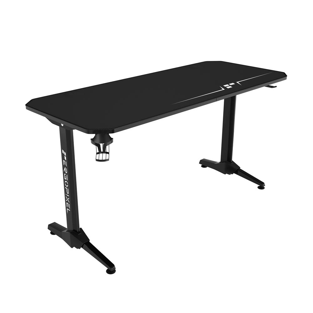 D.I.Y. โต๊ะเกมมิ่ง ERGOPIXEL GD-0001 140 ซม. สีดำ