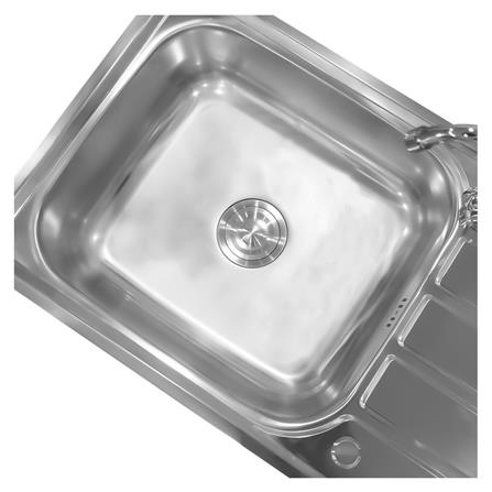 ซิงค์ขาตั้ง 1 หลุม 1 ที่พัก AXIA LUNAR ST 100 สีเงิน_3