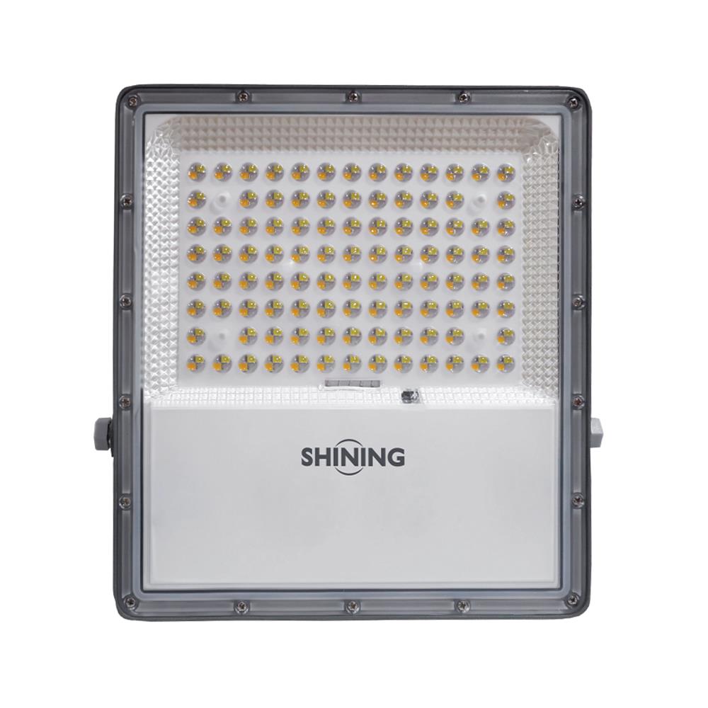 สปอตไลท์ SOLAR SHINING S-FD150009-1SL 150 วัตต์ DAYLIGHT/COOL WHITE/WARM WHITE สีเทา