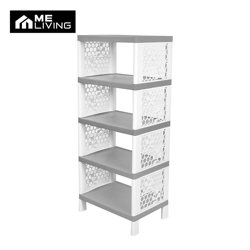 ชั้นวางของ 5 ชั้น ME LIVING FLOWER 55x38x132 ซม. สีเทา