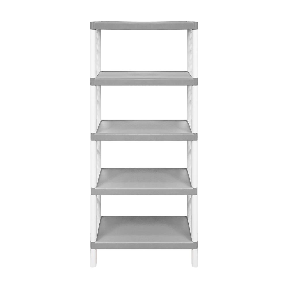 ชั้นวางของ 5 ชั้น ME LIVING FLOWER 55x38x132 ซม. สีเทา