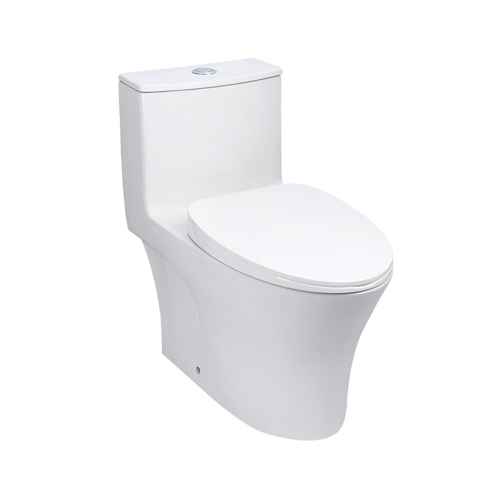 สุขภัณฑ์ 1 ชิ้น KARAT K-31226X-S-WK 3/4.5 ลิตร สีขาว