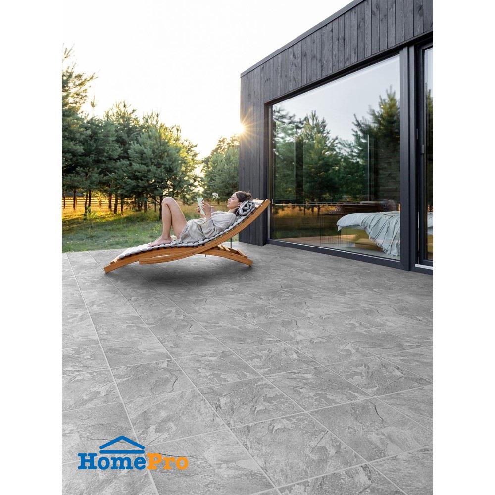 กระเบื้องพื้นพอร์ซเลน  16x16 นิ้ว COTTO โพรวองซ์ เทา PM 0.96M2