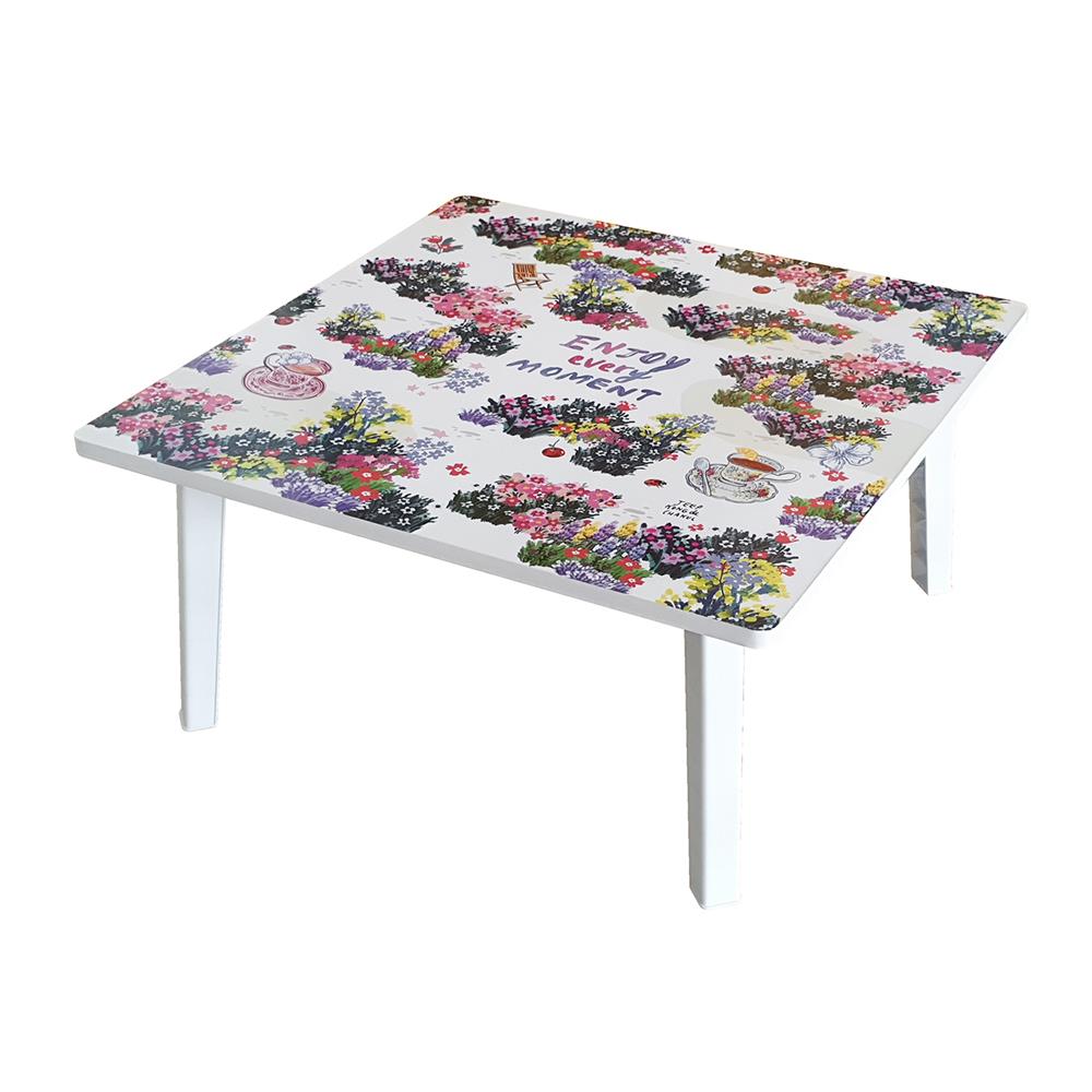 โต๊ะญี่ปุ่น FURDINI ลาย JEEP 60x60 ซม.