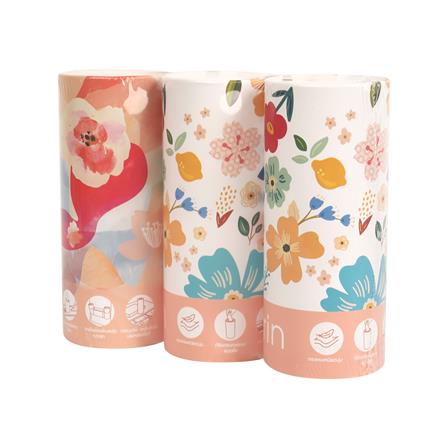 กระดาษเช็ดหน้า PORRIN BOUQUET 50 แผ่น แพ็ค 3 ชิ้น_1