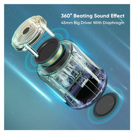 ลำโพงบลูทูธ VIDVIE SP917 สีขาว/ฟ้า_4