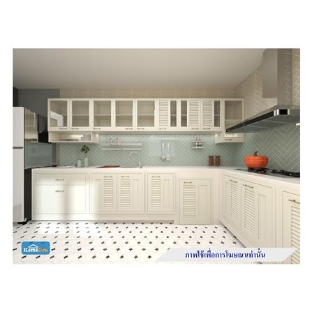 ตู้แขวนคู่บานกระจก JUPITER GOLD GLORY 80x60 ซม. สีครีม_1