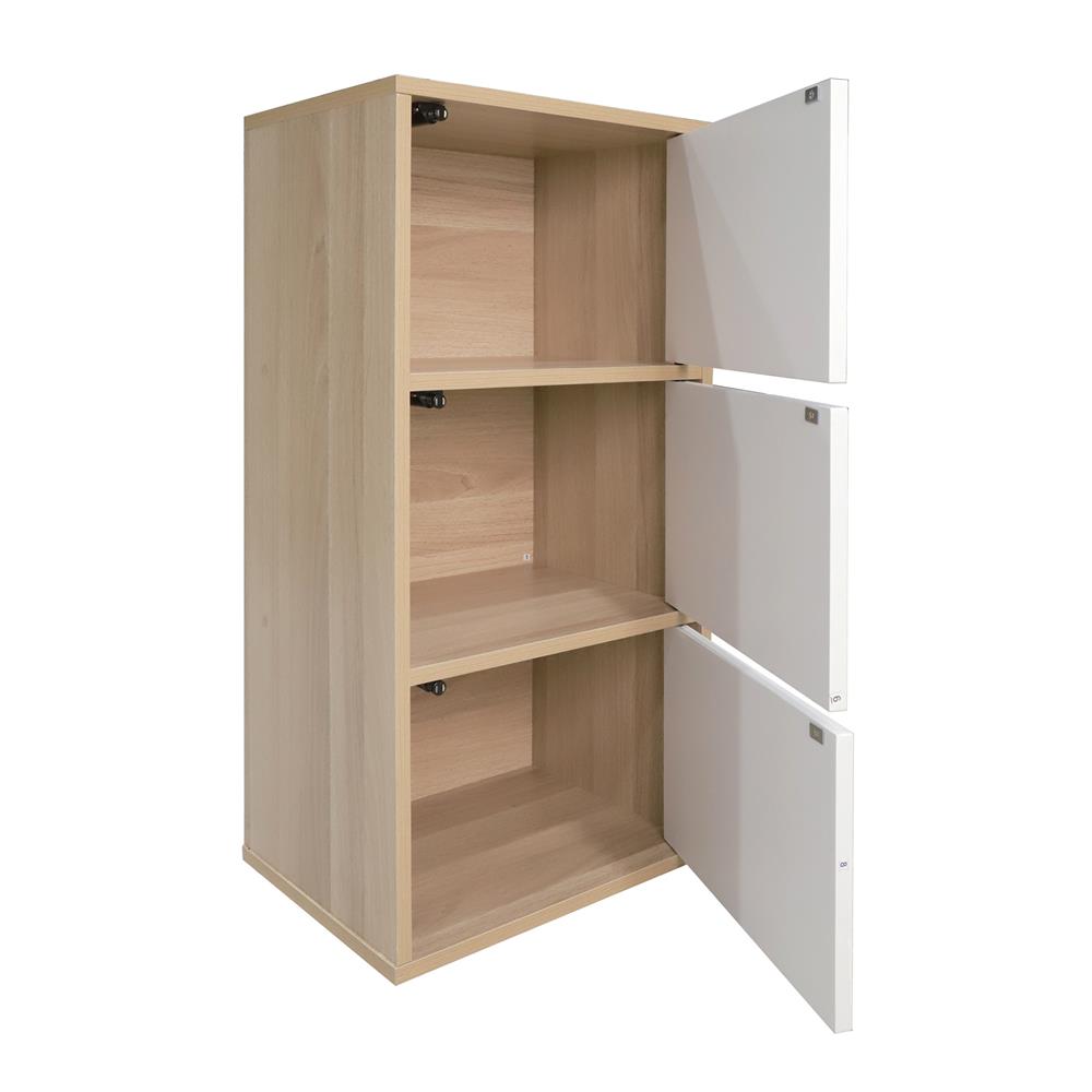 ตู้ 3 บานเปิด FURDINI ลาย JEEP 40x30 ซม. สีไวท์โอ๊ค