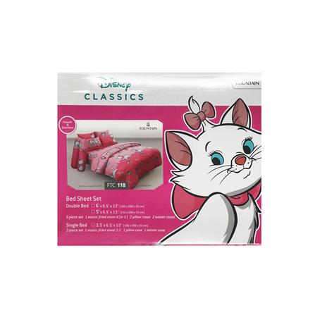 ชุดผ้าปูที่นอน 6 ฟุต 5 ชิ้น FOUNTAIN MARIE FTC118_3