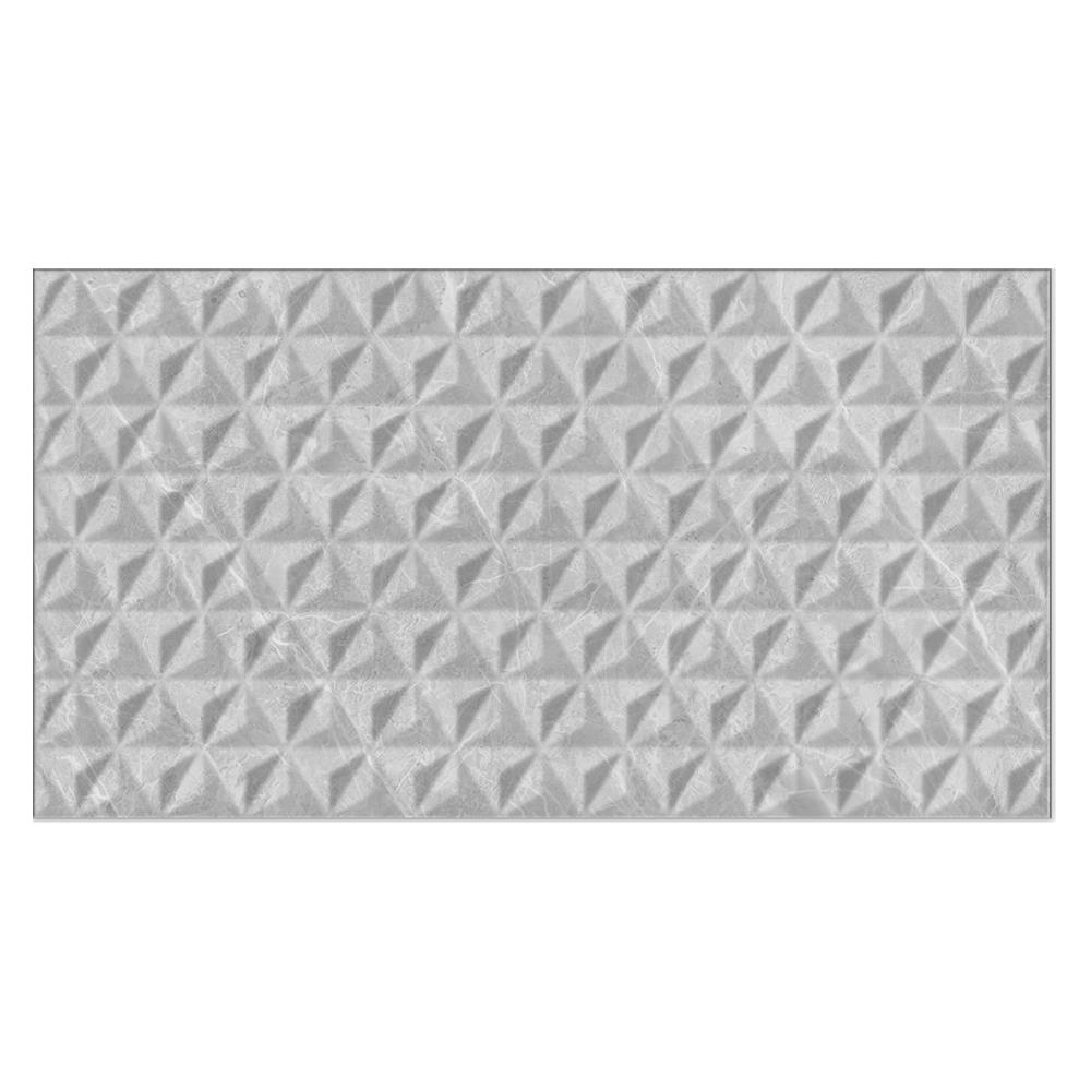 กระเบื้องผนัง 8x16 นิ้ว TARA คราฟต์ สโตน เทา