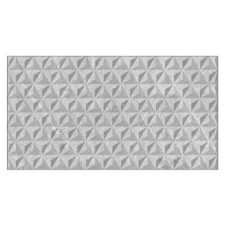 กระเบื้องผนัง 8x16 นิ้ว TARA คราฟต์ สโตน เทา_0