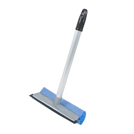 ที่เช็ดกระจกฟองน้ำพร้อมยาง ด้ามสั้น BE MAN สีเทา_1