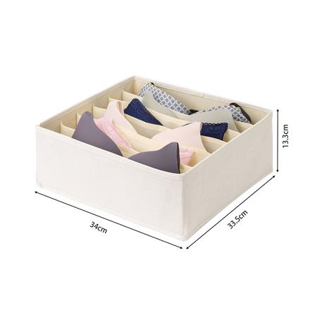 กล่องจัดเก็บเสื้อชั้นใน PLIM SIMPLE 6 ช่อง_5