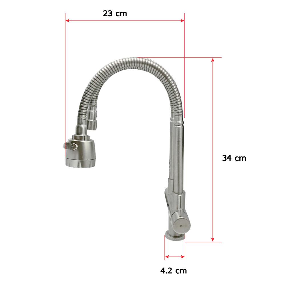 ก๊อกซิงค์เคาน์เตอร์ LUZERN LS-1019