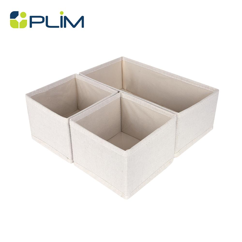 กล่องจัดเก็บผ้า PLIM SIMPLE 3 ช่อง_1