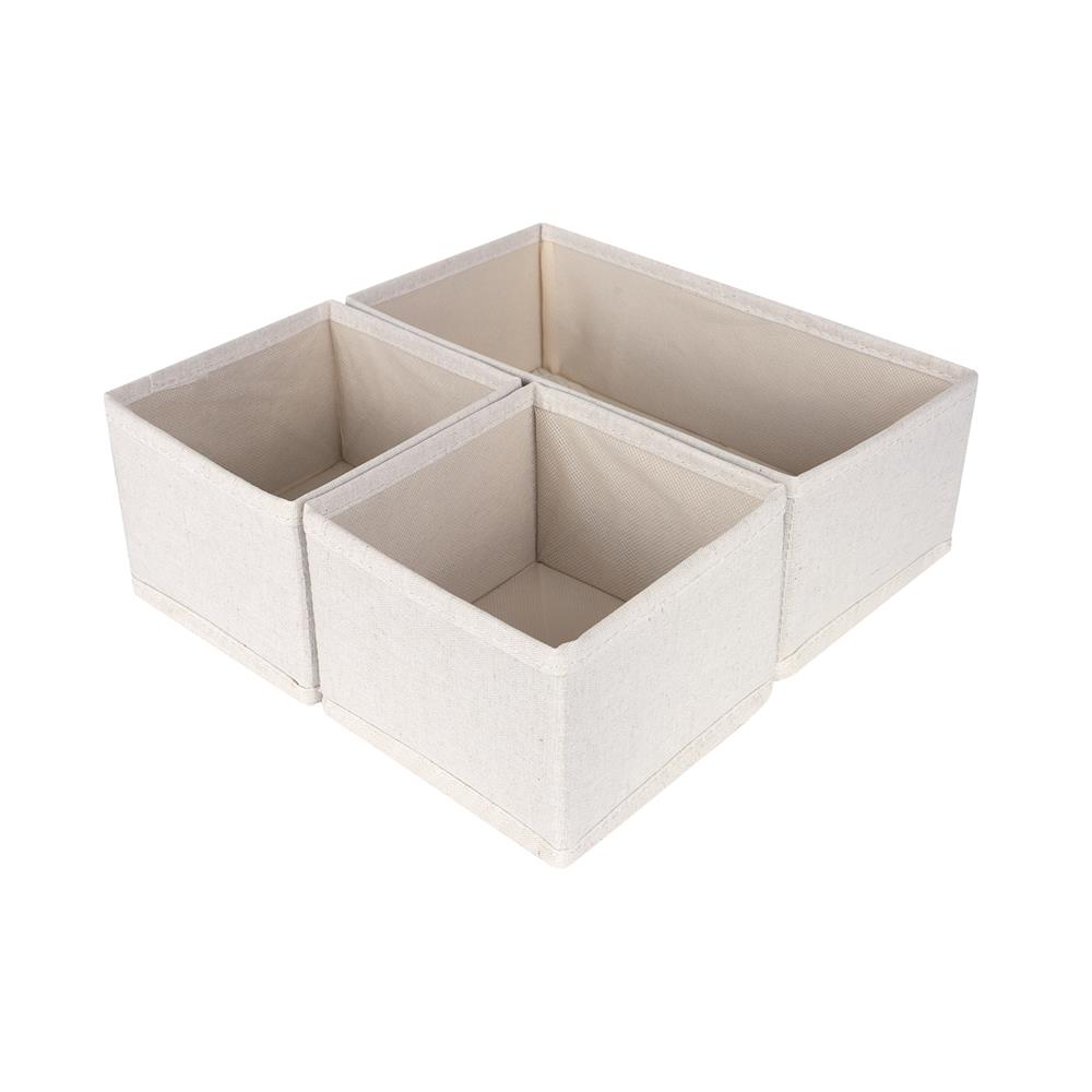 กล่องจัดเก็บผ้า PLIM SIMPLE 3 ช่อง_1