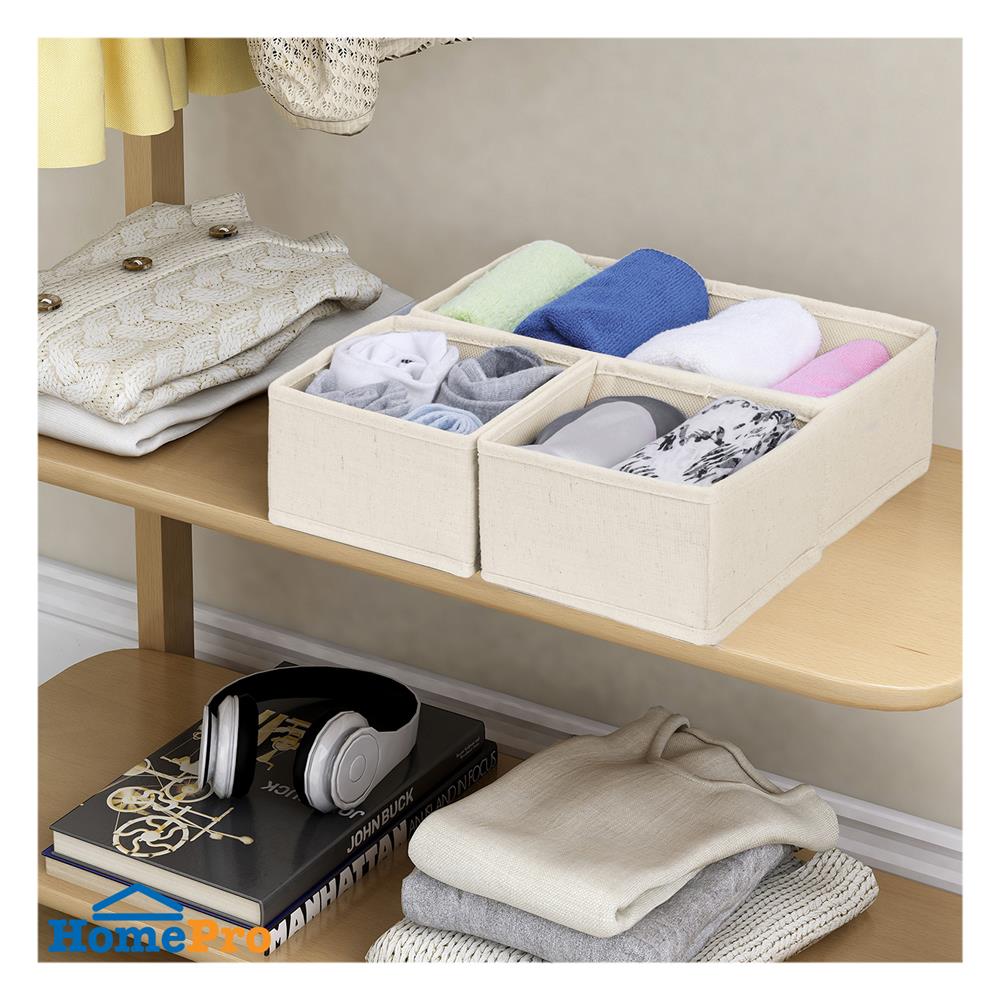 กล่องจัดเก็บผ้า PLIM SIMPLE 3 ช่อง