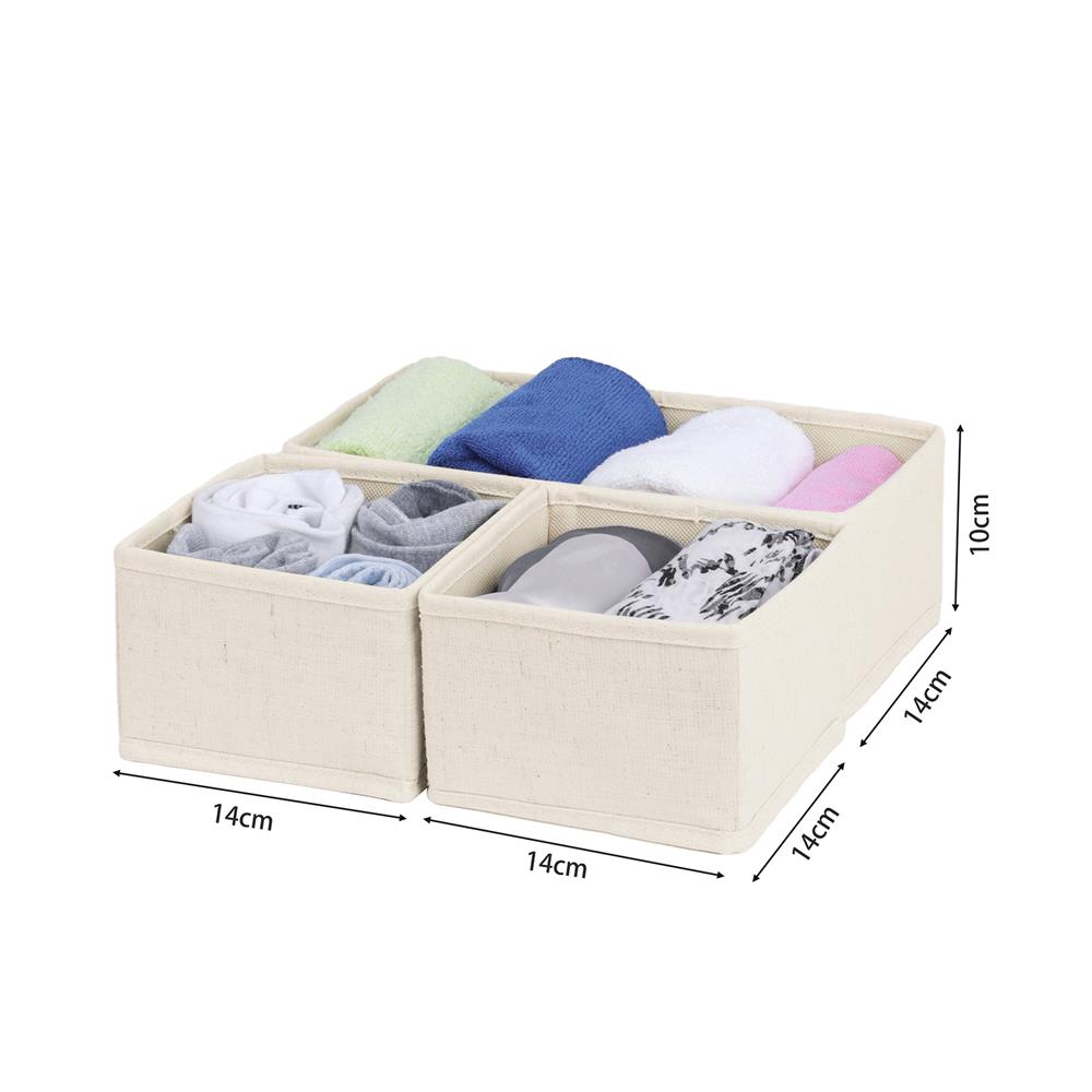 กล่องจัดเก็บผ้า PLIM SIMPLE 3 ช่อง