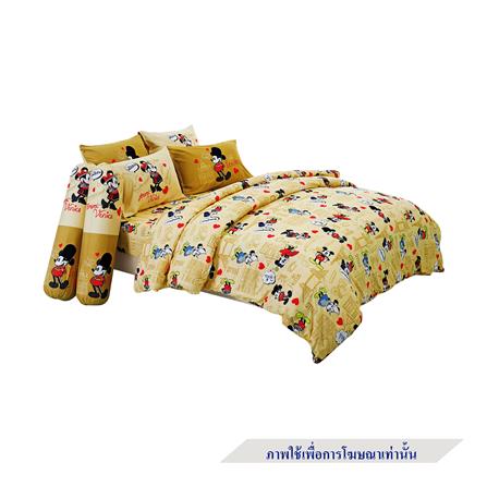 ชุดผ้าปูที่นอน 3.5 ฟุต 3 ชิ้น FOUNTAIN MICKEY MOUSE FTC112