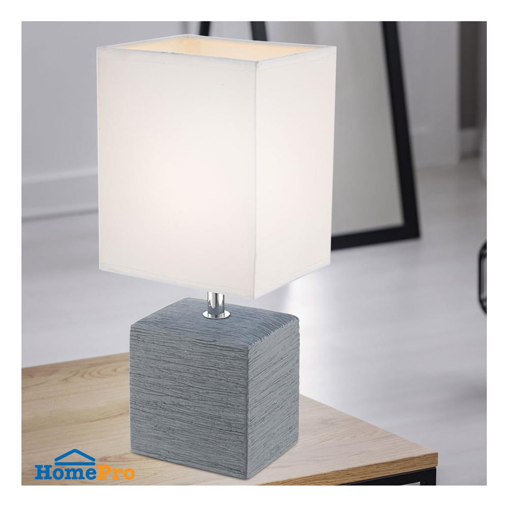 ไฟตั้งโต๊ะ EGLO MD MATARO สีเทา/ขาว