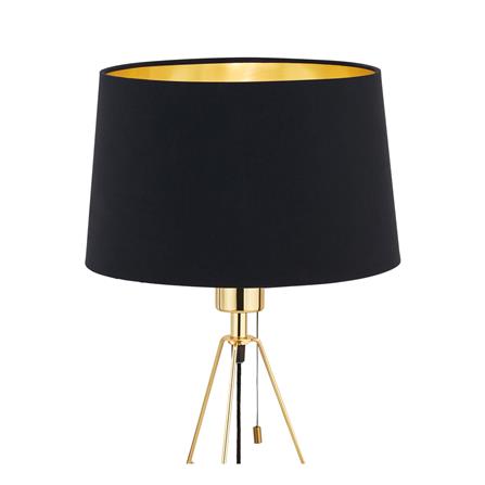 ไฟตั้งโต๊ะ EGLO MD CAMPORALE สีดำ/ทอง_1