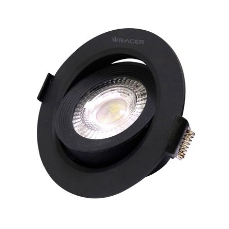 ดาวน์ไลท์ LED RACER ADJUST 3.5 นิ้ว 5 วัตต์ DAYLIGHT สีดำ_1