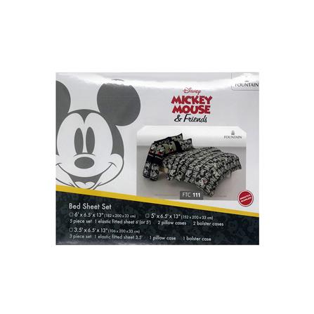 ชุดผ้าปูที่นอน 3.5 ฟุต 3 ชิ้น FOUNTAIN MICKEY MOUSE FTC111_3