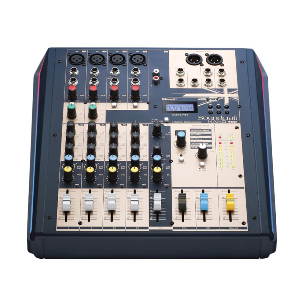 มิกเซอร์ SOUNDCRAFT NANO M8BT