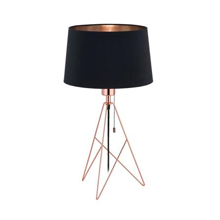 ไฟตั้งโต๊ะ EGLO MD CAMPORALE สีดำ/ทองแดง_0