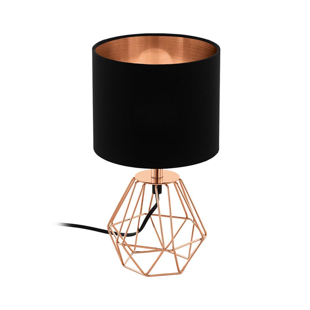 ไฟตั้งโต๊ะ EGLO MD CARLTON 2 สีดำ/ทองแดง