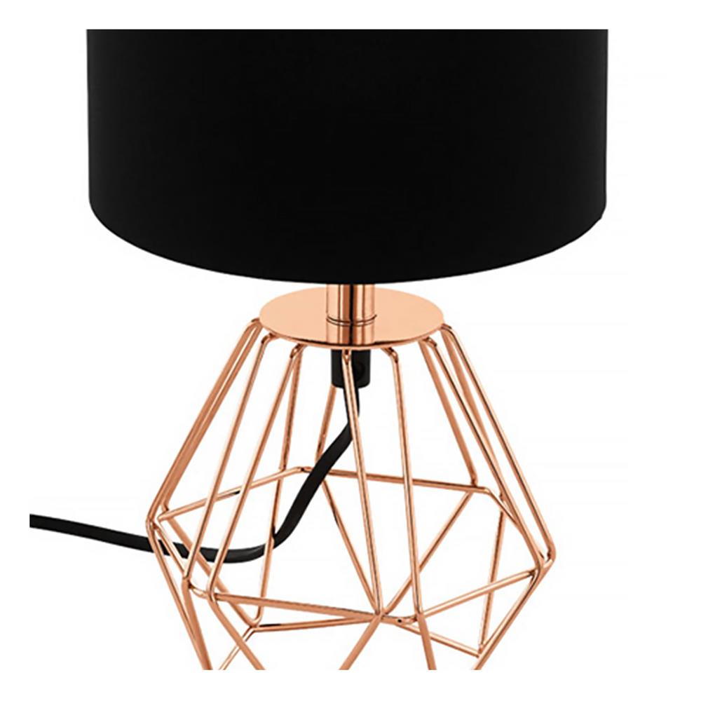 ไฟตั้งโต๊ะ EGLO MD CARLTON 2 สีดำ/ทองแดง