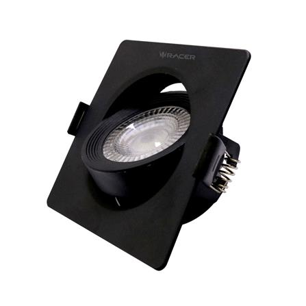 ดาวน์ไลท์ LED RACER ADJUST 3.5 นิ้ว 5 วัตต์ DAYLIGHT สีดำ_1