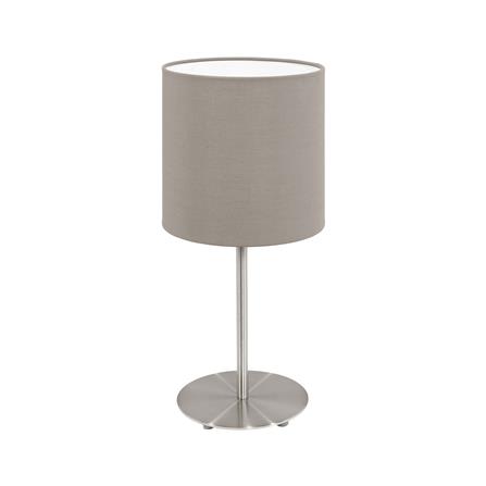 ไฟตั้งโต๊ะ EGLO MD PASTERI สีน้ำตาลเทา/เงิน