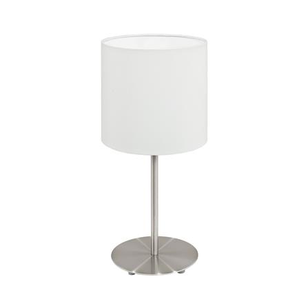 ไฟตั้งโต๊ะ EGLO MD PASTERI สีขาว/เงิน