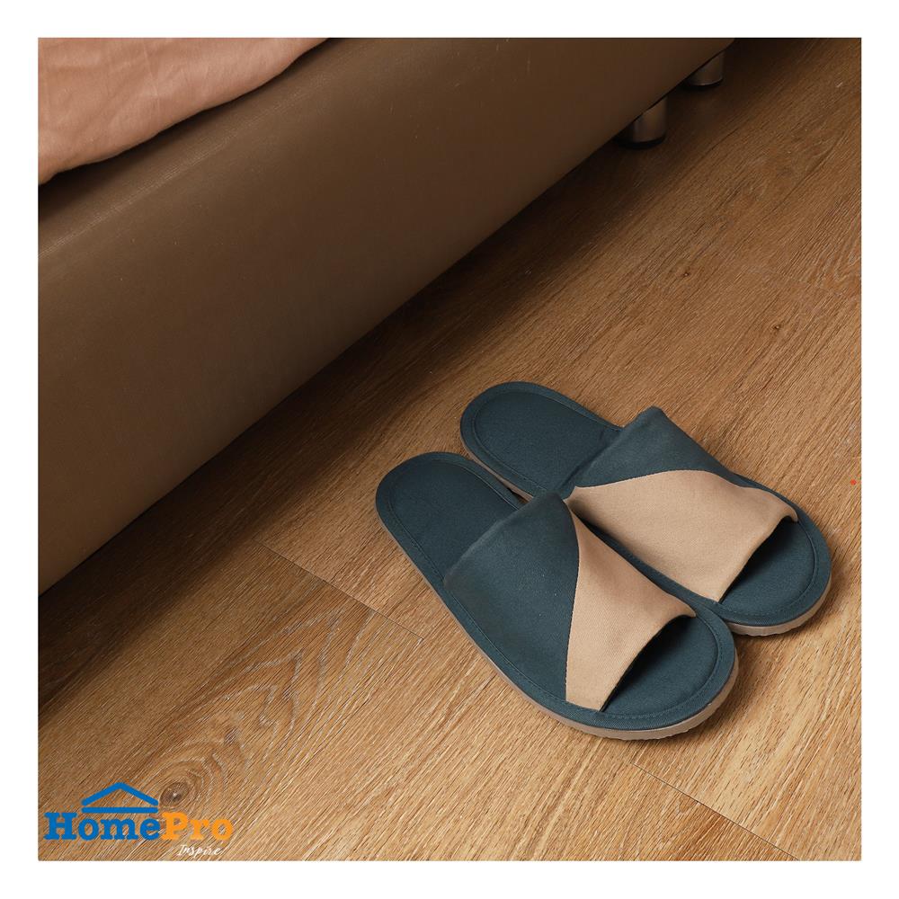 รองเท้าสลิปเปอร์ HOME LIVING STYLE WOLKER HOPE สี NAVY
