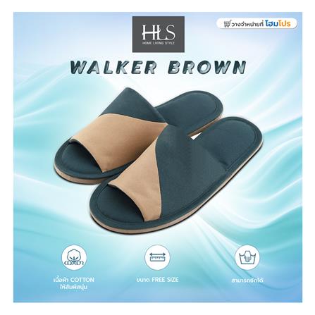 รองเท้าสลิปเปอร์ HOME LIVING STYLE WOLKER HOPE สี NAVY_4